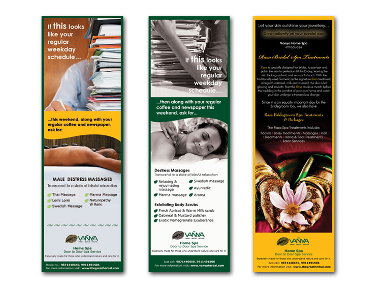 PromotionalPamphlets - Vanya Herbals
